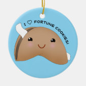 フォーチュンクッキーが大好き セラミックオーナメント (正面)