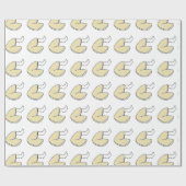 フォーチュンクッキーのラッキー中国のフードマンガ ラッピングペーパー (フラット)