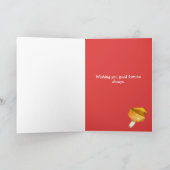 フォーチュンクッキーの日9月13日レッド カード (内部)