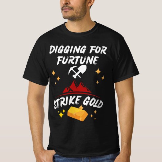 フォーチュンストライク金ゴールド Tシャツ (正面)