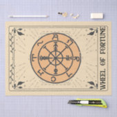 フォーチュンタロットカードのハーブ離れの輪 薄葉紙 (クラフト)