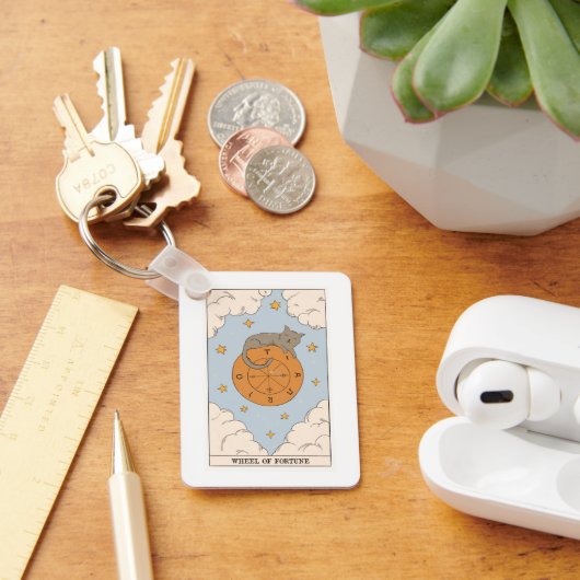 フォーチュンタロットカード密占の輪 キーホルダー (デスク)