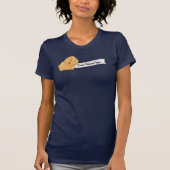 フォーチュンパーソナライズされたクッキー、後ろを見る Tシャツ (正面)