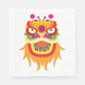 フォーチュン中国のキャラクター紙ナプキンス スタンダードランチョンナプキン (正面)