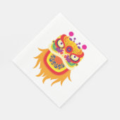 フォーチュン中国のキャラクター紙ナプキンス スタンダードランチョンナプキン (角)