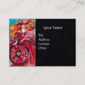 フォーチュン失ったブラックのシャドーホイールのタロット 名刺 (正面)