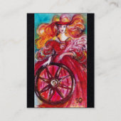 フォーチュン失ったブラックのシャドーホイールのタロット 名刺 (裏面)