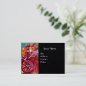 フォーチュン失ったブラックのシャドーホイールのタロット 名刺 (スタンド正面)