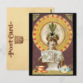フォーチュン・オラクルのホイール ポストカード (正面/裏面)