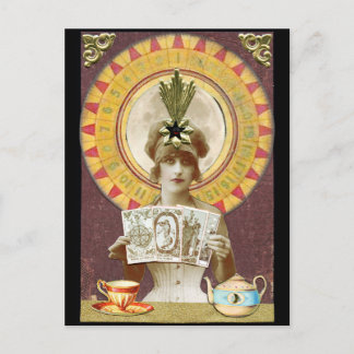 フォーチュン・オラクルのホイール ポストカード