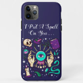 フォーチュン·テラー·ミスティック私はあなたに呪文をかけた紫 Case-Mate iPhoneケース (裏面)