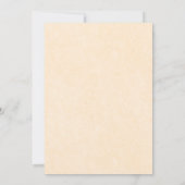 フォーチュンCookie男の赤ちゃんかわいいシャワースプリンクル 招待状 (裏面)