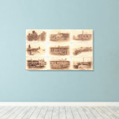 フォーツシュマー&モールトリエ キャンバスプリント (インサイチュ (ウッドフロア))