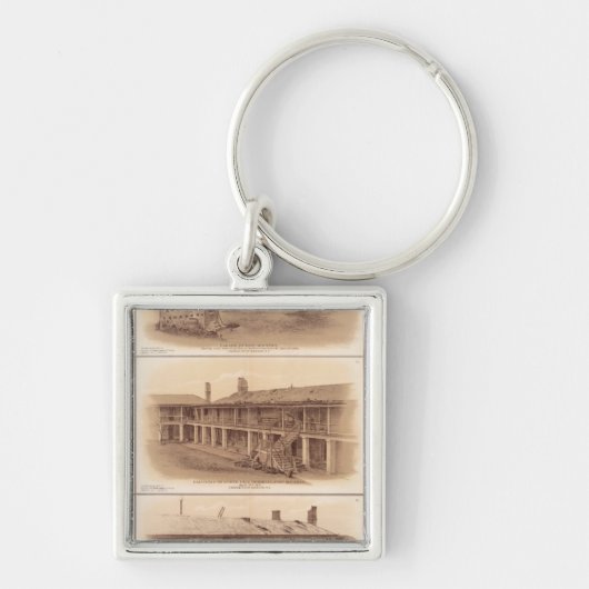 フォーツ·サムター&モルトリー キーホルダー (正面)