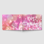 フォーティアンドファブルピンクスパークルグラマラスゲストブック ゲストブック (全面)