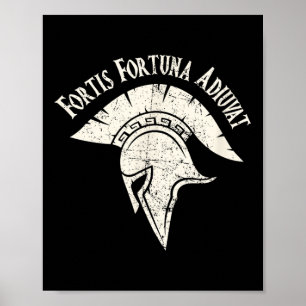 フォーティスFortuna Adiuvat幸運はタトゥーを好む ポスター
