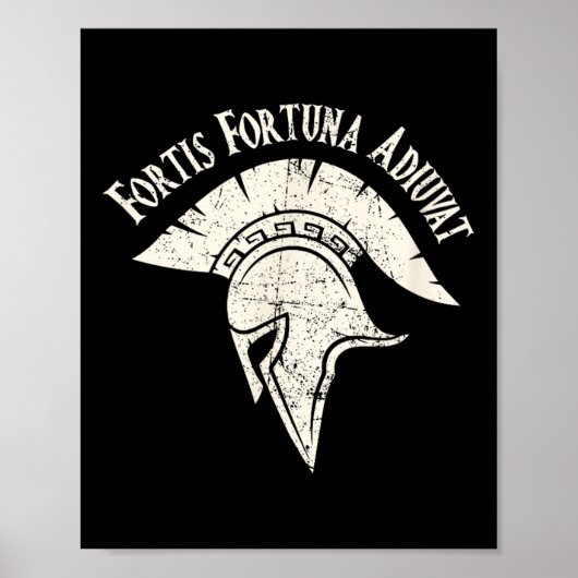 フォーティスFortuna Adiuvat幸運はタトゥーを好む ポスター (正面)