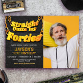 フォーティーズから直接写真付き 招待状