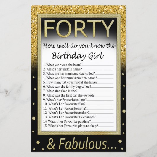 フォーティーバースデーガールのことよく知ってる (正面)