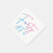 フォーティAF II -誕生日ギフト スタンダードカクテルナプキン (角)