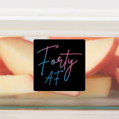 フォーティAF II -誕生日ギフト ラベル (貼付)