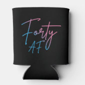フォーティAF II -誕生日ギフト 缶クーラー (裏面)