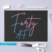 フォーティAF II -誕生日ギフト 薄葉紙 (クラフト)