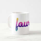 フォーデザイン コーヒーマグカップ (正面左)