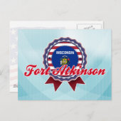 フォートアトキンソンWI ポストカード (正面/裏面)