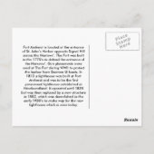 フォートアマースト ポストカード (裏面)