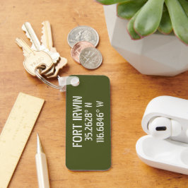 フォートアーウィン緯度 キーホルダー