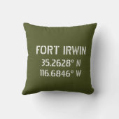 フォートアーウィン緯度 クッション (裏面)