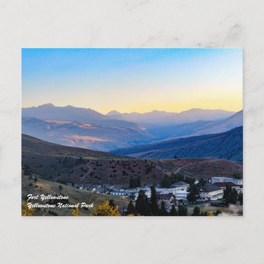 フォートイエローストーン葉書 ポストカード (正面)