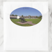 フォートウィルキンスのシール 楕円形シール (バッグ)