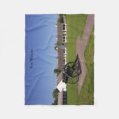 フォートウィルキンス・シェルパ毛布 フリースブランケット (正面)