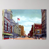 フォートウェインインディアナカルフーン通り ポスター (正面)