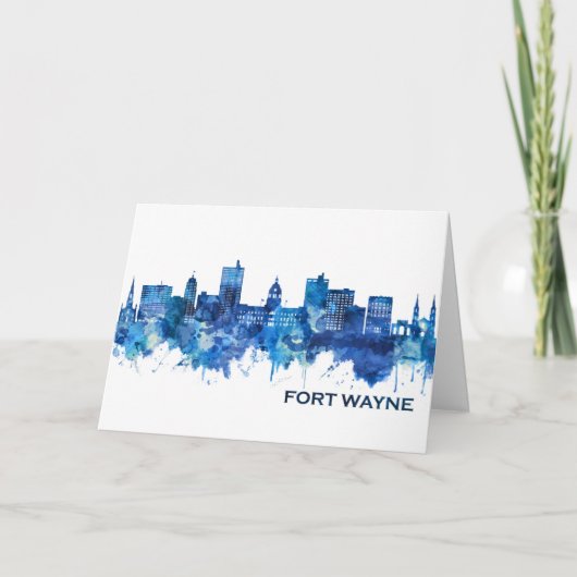 フォートウェインインディアナスカイラインブルー シーズンカード (正面)