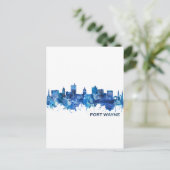 フォートウェインインディアナスカイラインブルー シーズンポストカード (スタンド正面)