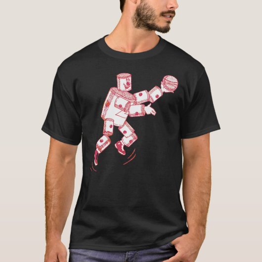 フォートウェインピスタンスヴィンテージNBAバスケットボールロゴ Tシャツ (正面)