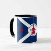 フォートウェイン市旗 マグカップ (正面左)