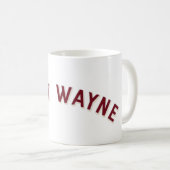 フォートウェイン、インディアナヴィンテージアーチ コーヒーマグカップ (正面右)