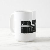 フォートウェイン - インディアナ州 コーヒーマグカップ (正面左)