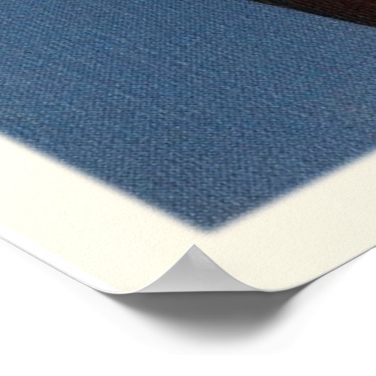 フォートウェイン・インディアナIN旧ヴィンテージ旅行お土産 ポスター (角)