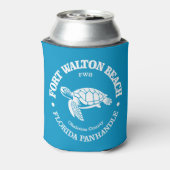 フォートウォルトンビーチ（ウミガメ） 缶クーラー (缶裏面)