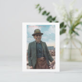 フォートウォングルの洗剤長官ポートレート ポストカード (スタンド正面)