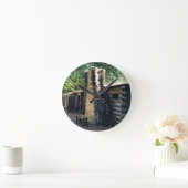 フォートクラトソップ、アストリア、オレゴン ラウンド壁時計 (ホーム)