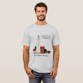 フォートグラシオットライトハウスライトシャツ Tシャツ (正面フル)