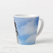 フォートグラティオットミシガンライトハウス カフェラテマグ (右アングル)