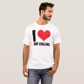 フォートコリンズが大好き Tシャツ (正面フル)