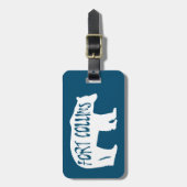 フォートコリンズコロラドベア ラゲッジタグ (正面縦)